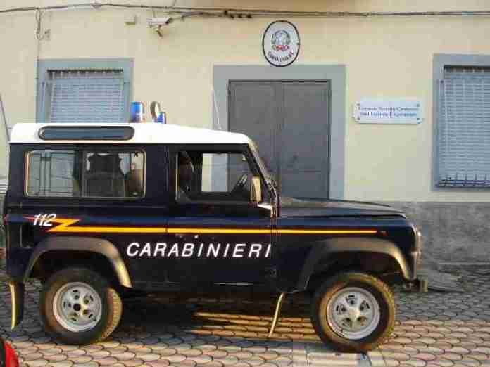 La stazione dei carabinieri di Sant'Eufemia