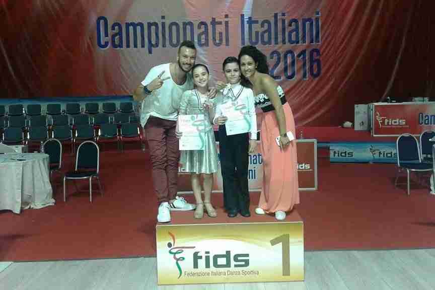 Gioia i piccoli Manuel Ventre e Beatrice Liberto campioni