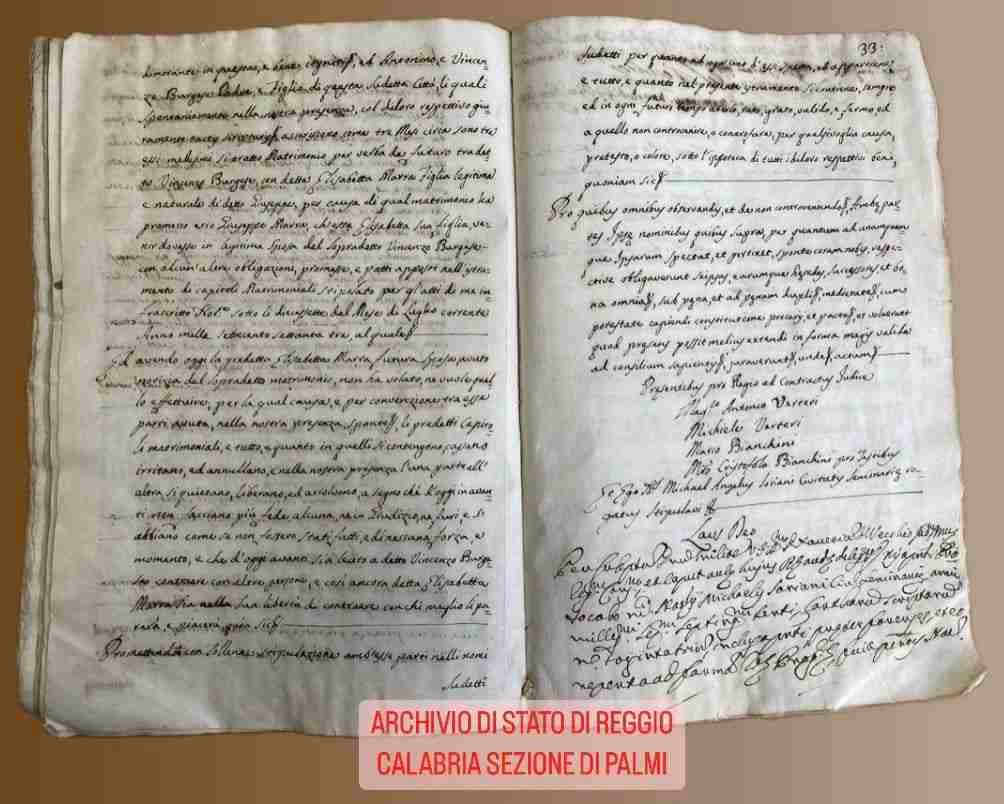 Storie d amore d altri tempi l Archivio di Stato di Reggio